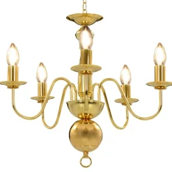 vidaXL - Kroonluchter - Goud - Metaal