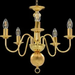 vidaXL - Kroonluchter - Goud - Metaal