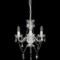 vidaXL - Kroonluchter - Wit - Metaal