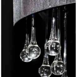 vidaXL - Kroonluchter - Zwart - Metaal