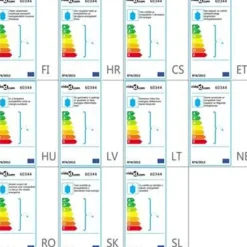 vidaXL - Kroonluchter - Zwart - Metaal