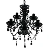 vidaXL - Kroonluchter - Zwart - Kunststof