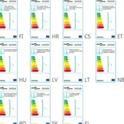 vidaXL - Kroonluchter - Zwart - Kunststof