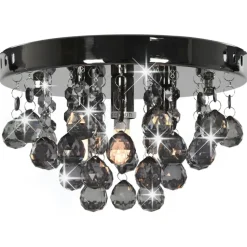 vidaXL - Kroonluchter - Zwart - Metaal