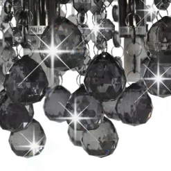 vidaXL - Kroonluchter - Zwart - Metaal