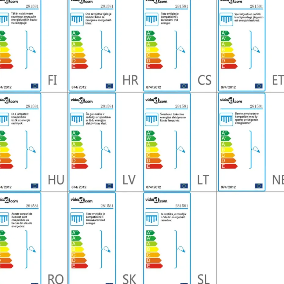 vidaXL - Kroonluchter - Zwart - Metaal