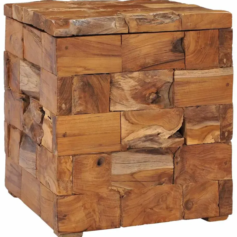 vidaXL - Kruk - Bruin - Hout