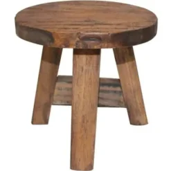 vidaXL - Kruk - Bruin - Hout