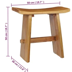 vidaXL - Kruk - Bruin - Hout