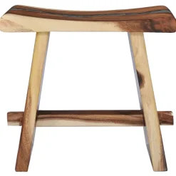 vidaXL - Kruk - Multikleur - Hout