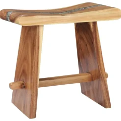 vidaXL - Kruk - Multikleur - Hout