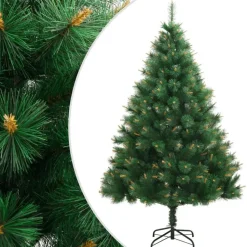 vidaXL - Kunstkerstboom - Groen - 210 cm