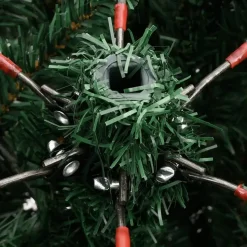 vidaXL - Kunstkerstboom - Groen - 210 cm