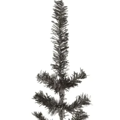 vidaXL - Kunstkerstboom met 486 tips en staal standaard 240 cm - Zwart - PVC