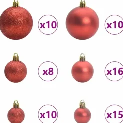 vidaXL - Kunstkerstboom met staal standaard 180 cm - Groen - PVC