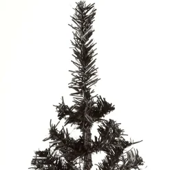vidaXL - Kunstkerstboom met 265 tips en staal standaard 150 cm - Zwart - PVC