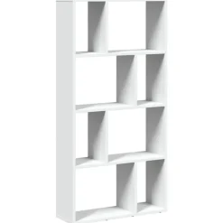 vidaXL - 4-laags Boekenkast voor woonkamers - Wit - Hout - 60x20x120 cm