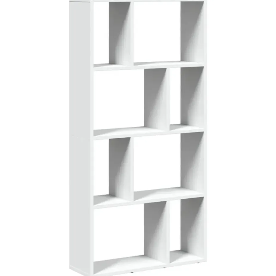 vidaXL - 4-laags Boekenkast voor woonkamers - Wit - Hout - 60x20x120 cm