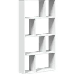 vidaXL - 4-laags Boekenkast voor woonkamers - Wit - Hout - 60x20x120 cm