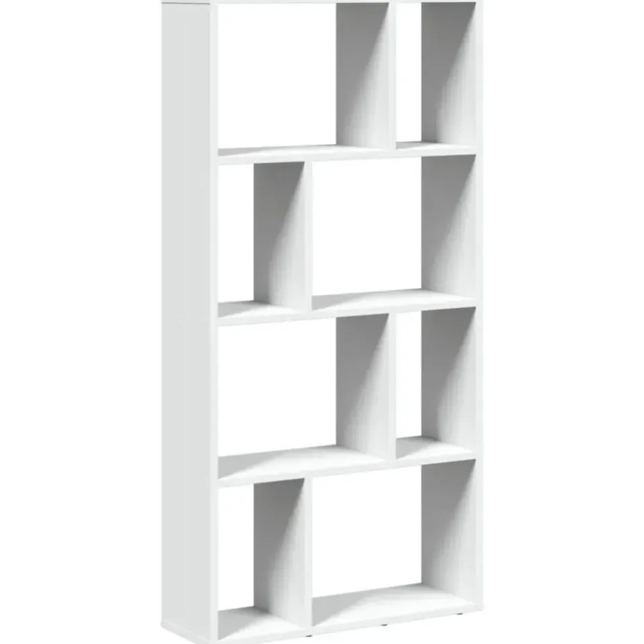 vidaXL - 4-laags Boekenkast voor woonkamers - Wit - Hout - 60x20x120 cm