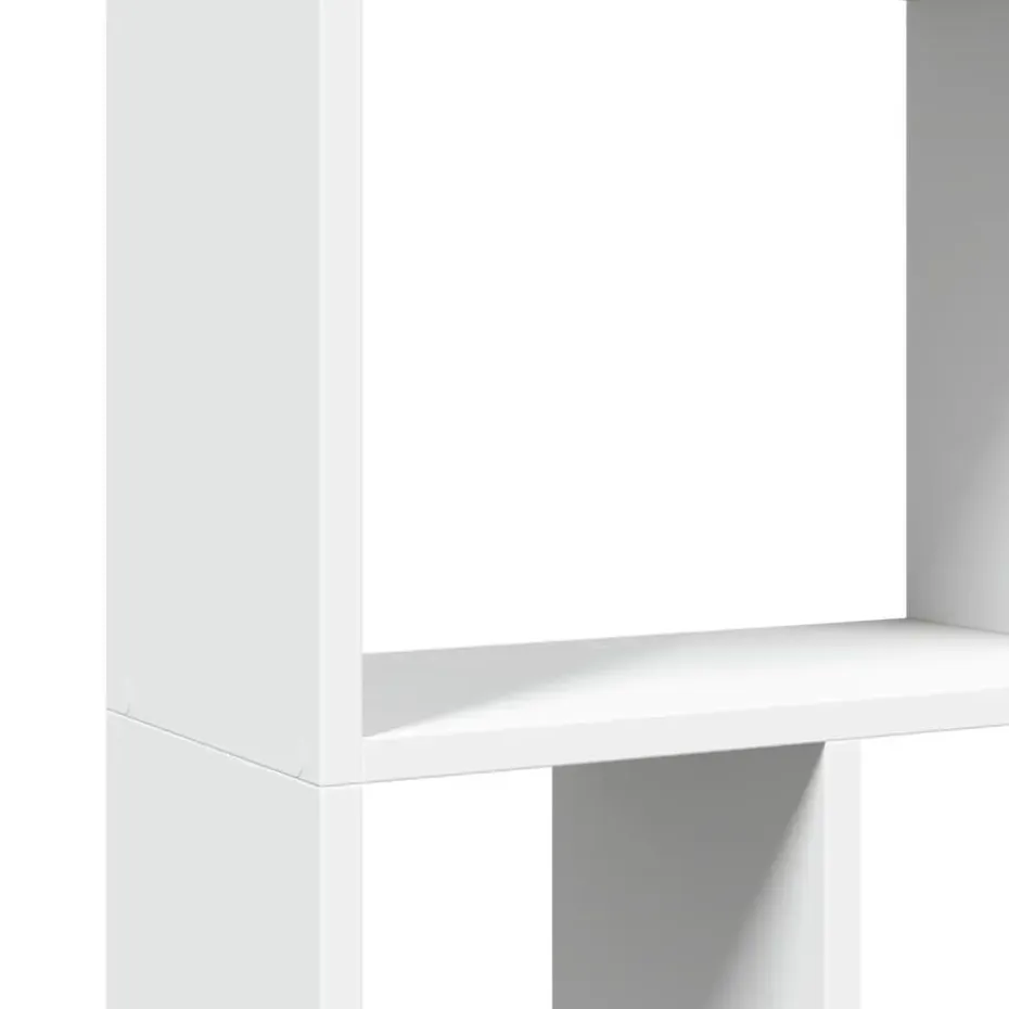 vidaXL - 4-laags Boekenkast voor woonkamers - Wit - Hout - 60x20x120 cm