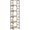 vidaXL - 5-laags Boekenkast - Sonoma eiken - Bewerkt hout - 50x33x188.5 cm
