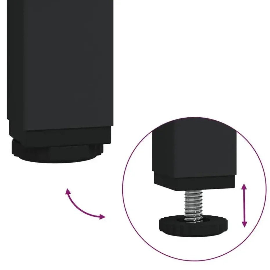 vidaXL - 5-laags Boekenkast - Sonoma eiken - Bewerkt hout - 50x33x188.5 cm