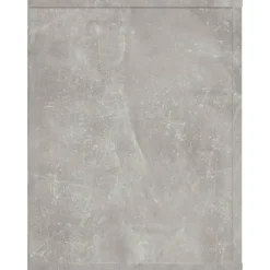 vidaXL - 2-laags Schoenenkast 6 paar - Betongrijs - Bewerkt hout - 75x35x45 cm