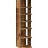 vidaXL - 6-laags Schoenenkast 6 paar - Oud hout - 28x27x102 cm