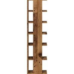 vidaXL - 6-laags Schoenenkast 6 paar - Oud hout - 28x27x102 cm