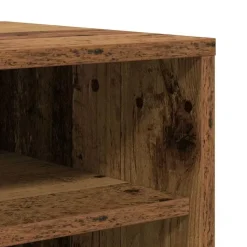 vidaXL - 6-laags Schoenenkast 6 paar - Oud hout - 35x35x92 cm