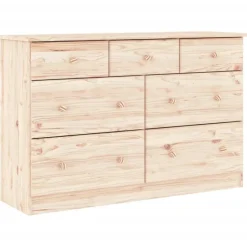 vidaXL - Ladekast - Bruin - Grenenhout