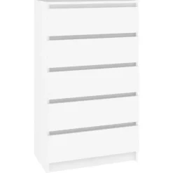 vidaXL - Ladekast - Wit - Bewerkt hout