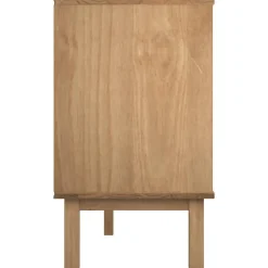 vidaXL - Ladekast - Wit - Grenenhout