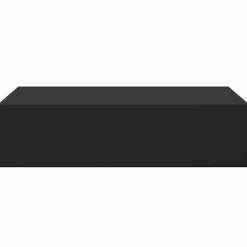 vidaXL - Ladeschap - Zwart - MDF