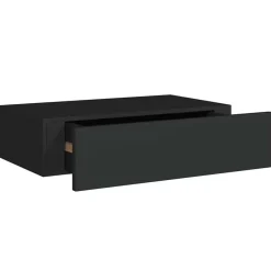 vidaXL - Ladeschap - Zwart - MDF