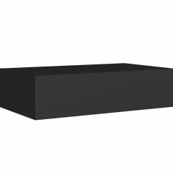 vidaXL - Ladeschap - Zwart - MDF