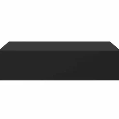 vidaXL - Ladeschap - Zwart - MDF