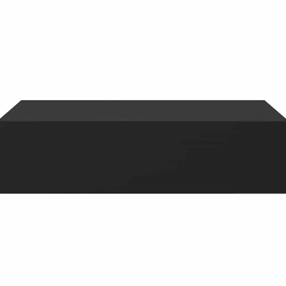 vidaXL - Ladeschap - Zwart - MDF