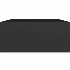 vidaXL - Ladeschap - Zwart - MDF