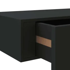 vidaXL - Ladeschap - Zwart - MDF