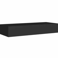 vidaXL - Ladeschap - Zwart - MDF