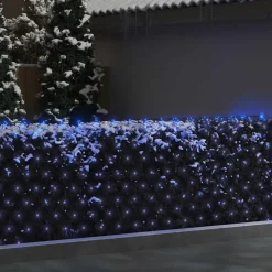 vidaXL - Lamp - Blauw - PVC