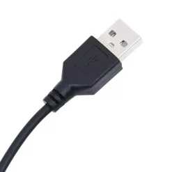 vidaXL - LED TV-meubel met 2 deuren - Zwart eiken - Hout en glas - 120x30x50 cm