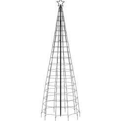 vidaXL - Led-kerstboom - Blauw - 300 cm