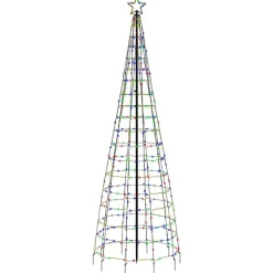 vidaXL - Led-kerstboom - Multikleur - 300 cm