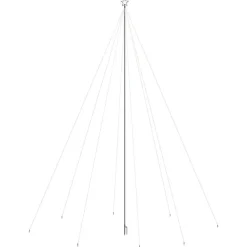 vidaXL - Led-kerstboom - Wit - 800 x 230 cm