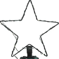 vidaXL - LED-kerstboom met spikes 688 LEDs 100x300 cm - Warmwit - Koper, ijzer