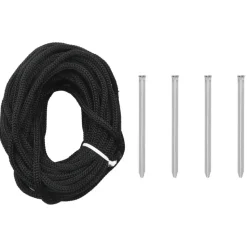 vidaXL - LED-kerstboom met spikes 688 LEDs 100x300 cm - Koudwit - Koper, ijzer