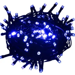 vidaXL - Led-slinger - Blue - 15 m